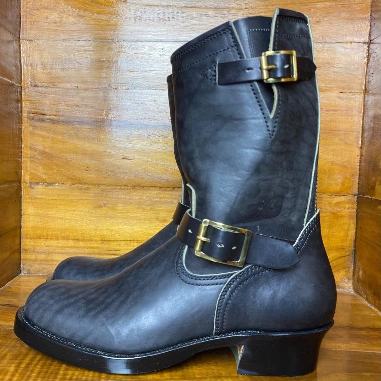 Briselblack 10” Engineer Boots “The Keeper” 3.0   Structured Toe Box
